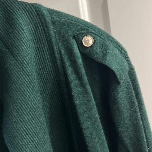WHBM green duster with pockets size S - Picture 3 of 4